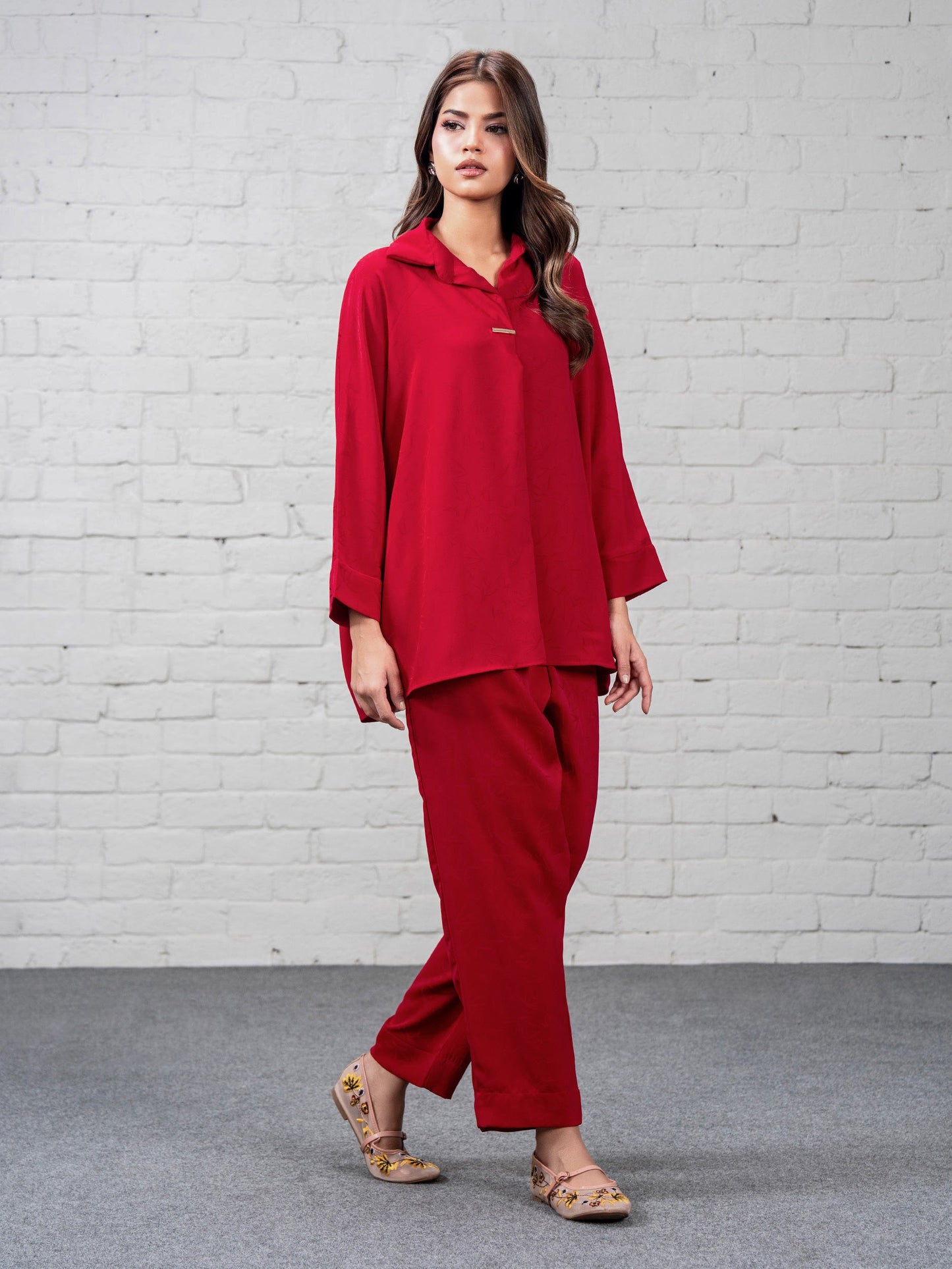 Grip Co-ord Set- Embellished