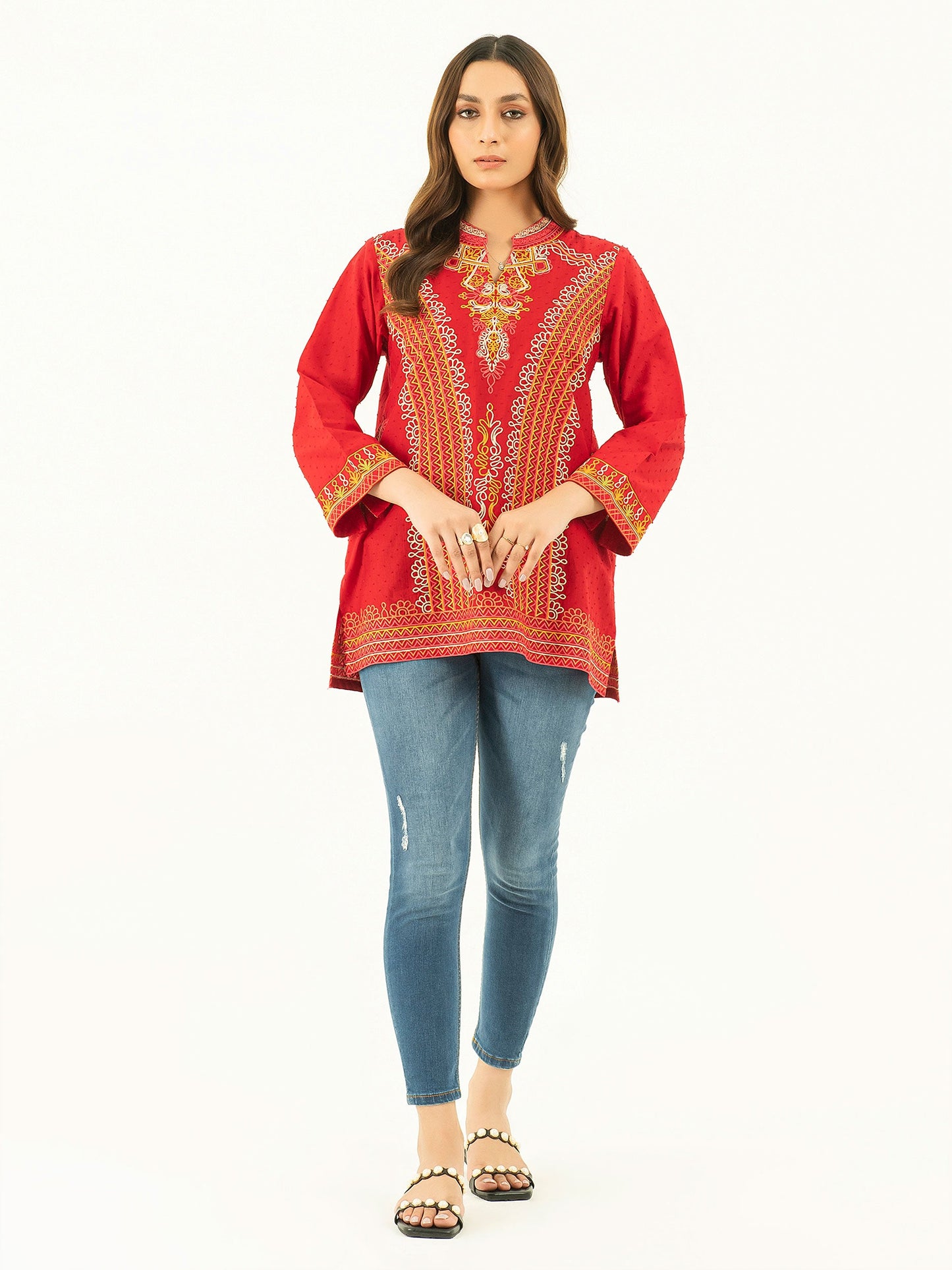 Lawn Kurti-Embroidered (Pret)