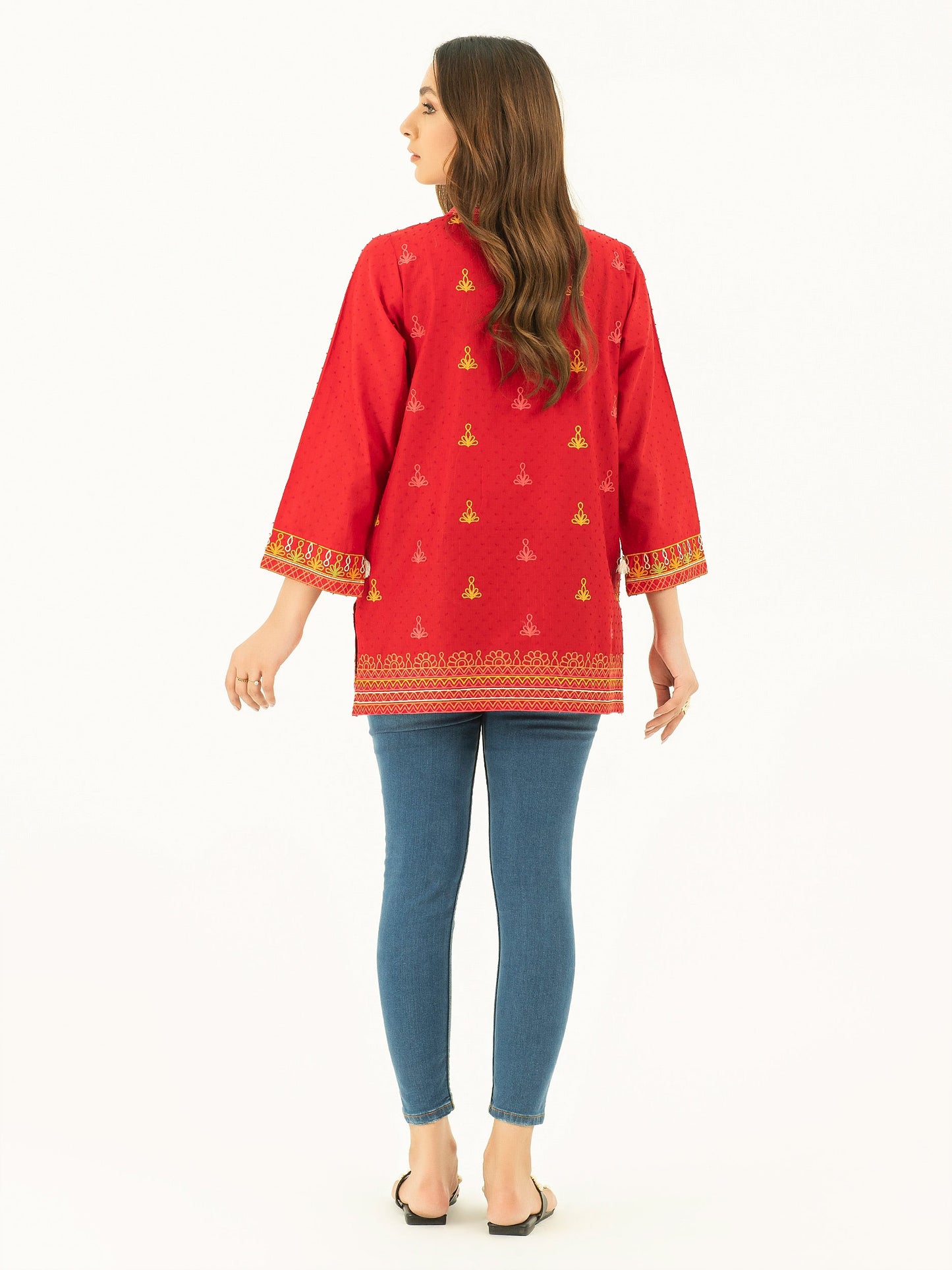 Lawn Kurti-Embroidered (Pret)